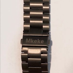 Mkeke Stainless Steel Apple Watch BAND ONLY